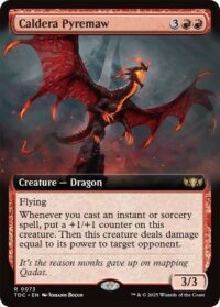 Caldera Pyremaw (Extended Art) - Rare - #73 - Inglés (CommanderDeck TR)
