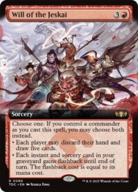 Will of the Jeskai (Extended Art) - Rare - #80 - Inglés (CommanderDeck TR)