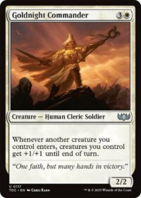 Goldnight Commander (Foil) - Uncommon - #117 Inglés (CommanderDeck TR)