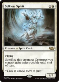 Selfless Spirit - Rare - #129 - Inglés (CommanderDeck TR)