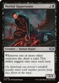 Morbid Opportunist - Uncommon - #188 - Inglés (CommanderDeck TR)