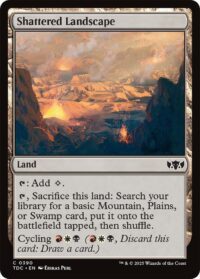 Shattered Landscape - Common - #390 - Inglés (CommanderDeck TR)