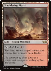 Smoldering Marsh - Rare - #395 - Inglés (CommanderDeck TR)