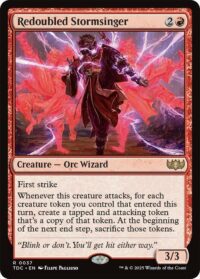 Redoubled Stormsinger - Rare - #37 - Inglés (CommanderDeck TR)