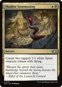 Shadow Summoning - Uncommon - #101 - Inglés (CommanderDeck TR)