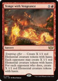 Tempt with Vengeance (Foil) - Rare - #239 Inglés (CommanderDeck TR)