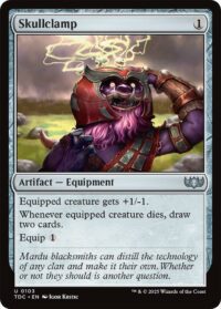 Skullclamp (Foil) - Uncommon - #103 Inglés (CommanderDeck TR)