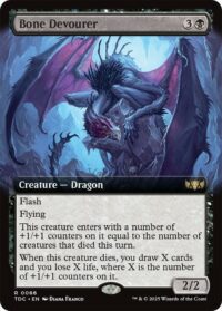 Bone Devourer (Extended Art) - Rare - #66 - Inglés (CommanderDeck TR)