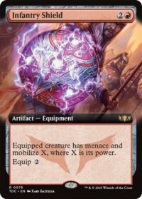 Infantry Shield (Extended Art) - Rare - #75 - Inglés (CommanderDeck TR)