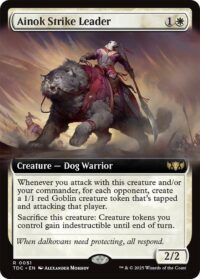 Ainok Strike Leader (Extended Art) - Rare - #51 - Inglés (CommanderDeck TR)