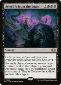 Afterlife from the Loam - Rare - #25 - Inglés (CommanderDeck TR)