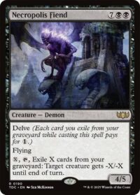 Necropolis Fiend - Rare - #190 - Inglés (CommanderDeck TR)