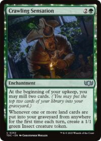Crawling Sensation - Uncommon - #252 - Inglés (CommanderDeck TR)