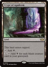 Crypt of Agadeem (Foil) - Rare - #354 Inglés (CommanderDeck TR)
