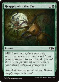 Grapple with the Past - Common - #257 - Inglés (CommanderDeck TR)