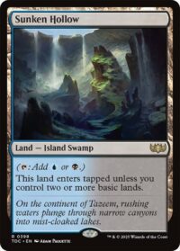 Sunken Hollow - Rare - #398 - Inglés (CommanderDeck TR)