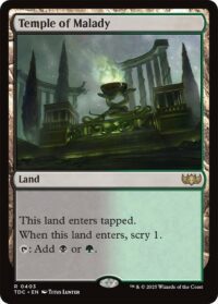 Temple of Malady - Rare - #403 - Inglés (CommanderDeck TR)