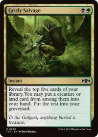 Grisly Salvage - Common - #290 - Inglés (CommanderDeck TR)