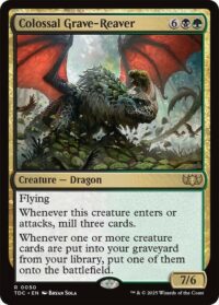 Colossal Grave-Reaver (Foil) - Rare - #50 Inglés (CommanderDeck TR)