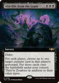 Afterlife from the Loam (Extended Art) - Rare - #65 - Inglés (CommanderDeck TR)