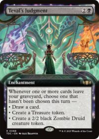 Teval's Judgment (Extended Art) - Rare - #68 - Inglés (CommanderDeck TR)