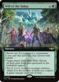 Will of the Sultai (Extended Art) - Rare - #89 - Inglés (CommanderDeck TR)