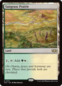 Sungrass Prairie - Rare - #397 - Inglés (CommanderDeck TR)