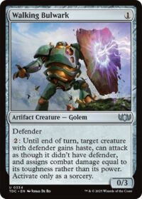 Walking Bulwark - Uncommon - #334 - Inglés (CommanderDeck TR)