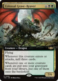 Colossal Grave-Reaver (Extended Art) - Rare - #90 - Inglés (CommanderDeck TR)