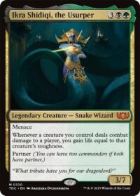 Ikra Shidiqi, the Usurper (Foil) - Mythic - #100 Inglés (CommanderDeck TR)