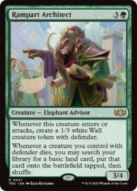 Rampart Architect - Rare - #47 - Inglés (CommanderDeck TR)