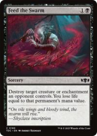 Feed the Swarm - Common - #180 - Inglés (CommanderDeck TR)