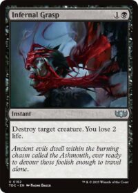 Infernal Grasp (Foil) - Uncommon - #182 Inglés (CommanderDeck TR)