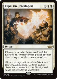 Expel the Interlopers - Rare - #115 - Inglés (CommanderDeck TR)