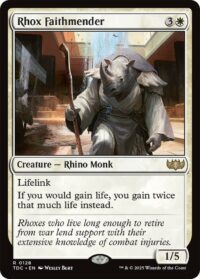 Rhox Faithmender (Foil) - Rare - #128 Inglés (CommanderDeck TR)