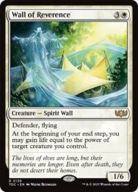 Wall of Reverence - Rare - #139 - Inglés (CommanderDeck TR)