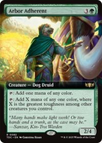 Arbor Adherent (Extended Art) - Rare - #82 - Inglés (CommanderDeck TR)
