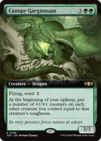 Canopy Gargantuan (Extended Art) - Rare - #85 - Inglés (CommanderDeck TR)