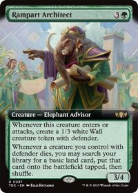 Rampart Architect (Extended Art) - Rare - #87 - Inglés (CommanderDeck TR)