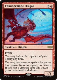 Thundermane Dragon - Rare - #38 - Inglés (CommanderDeck TR)