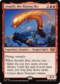 Atsushi, the Blazing Sky - Mythic - #204 - Inglés (CommanderDeck TR)