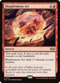 Blasphemous Act - Rare - #207 - Inglés (CommanderDeck TR)