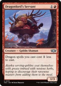 Dragonlord's Servant - Uncommon - #210 - Inglés (CommanderDeck TR)