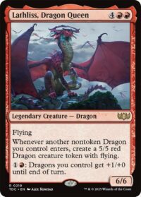 Lathliss, Dragon Queen - Rare - #219 - Inglés (CommanderDeck TR)