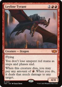 Leyline Tyrant - Mythic - #221 - Inglés (CommanderDeck TR)