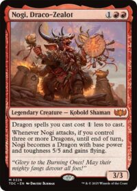 Nogi, Draco-Zealot (Foil) - Mythic - #226 Inglés (CommanderDeck TR)