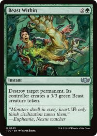 Beast Within - Uncommon - #249 - Inglés (CommanderDeck TR)