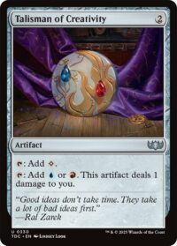 Talisman of Creativity - Uncommon - #330 - Inglés (CommanderDeck TR)