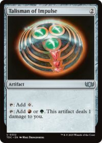 Talisman of Impulse (Foil) - Uncommon - #332 Inglés (CommanderDeck TR)