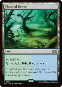 Flooded Grove (Foil) - Rare - #364 Inglés (CommanderDeck TR)